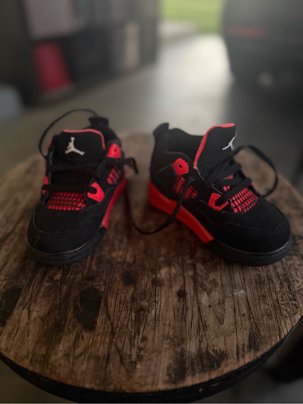 Kids Black and Red Sneakers - Picture 5 of 5